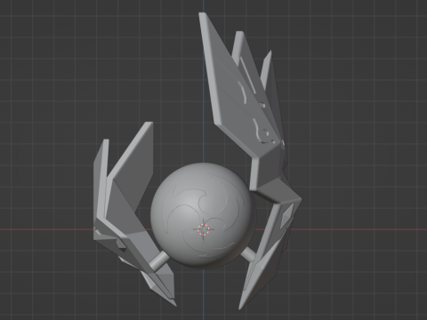 Electroculus -- Genshin Impact -- With LED Slots -- 3D Printable Figurine 3D Print Model