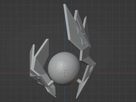 Electroculus -- Genshin Impact -- With LED Slots -- 3D Printable Figurine 3D Print Model