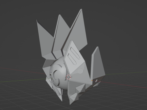 Electroculus -- Genshin Impact -- With LED Slots -- 3D Printable Figurine 3D Print Model