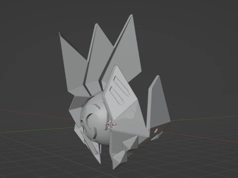 Electroculus -- Genshin Impact -- With LED Slots -- 3D Printable Figurine 3D Print Model