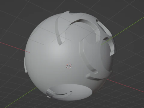 Electroculus -- Genshin Impact -- With LED Slots -- 3D Printable Figurine 3D Print Model