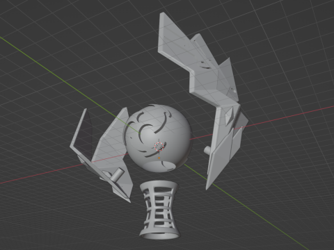 Electroculus -- Genshin Impact -- With LED Slots -- 3D Printable Figurine 3D Print Model