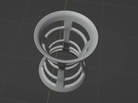 Electroculus -- Genshin Impact -- With LED Slots -- 3D Printable Figurine 3D Print Model