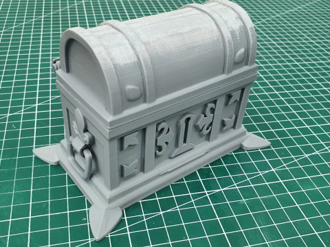 Genshin Impact -- Lux Chest -- 3D Printable Functional Figurine 3D Print Model