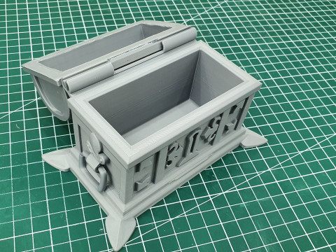 Genshin Impact -- Lux Chest -- 3D Printable Functional Figurine 3D Print Model