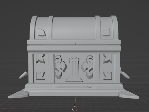 Genshin Impact -- Lux Chest -- 3D Printable Functional Figurine 3D Print Model