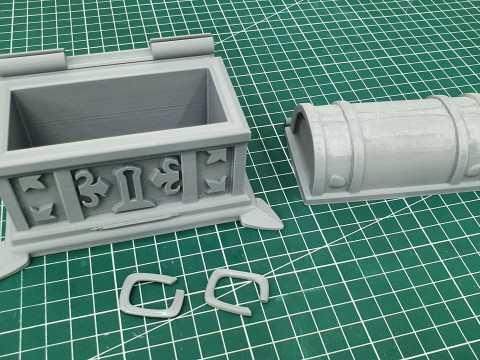 Genshin Impact -- Lux Chest -- 3D Printable Functional Figurine 3D Print Model