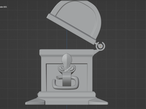 Genshin Impact -- Lux Chest -- 3D Printable Functional Figurine 3D Print Model