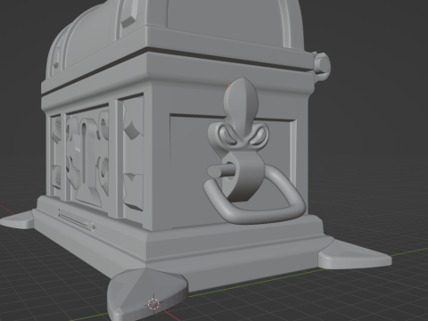 Genshin Impact -- Lux Chest -- 3D Printable Functional Figurine 3D Print Model