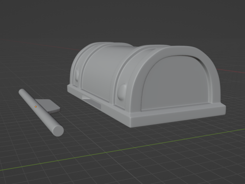 Genshin Impact -- Lux Chest -- 3D Printable Functional Figurine 3D Print Model