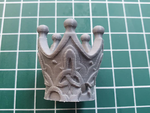 Crown of Insight -- Genshin Impact -- 3D Printable Keychain 3D Print Model