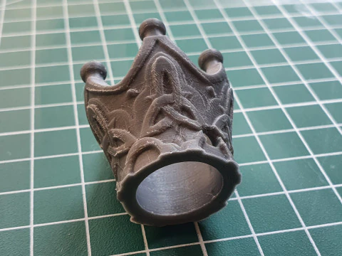 Crown of Insight -- Genshin Impact -- 3D Printable Keychain 3D Print Model