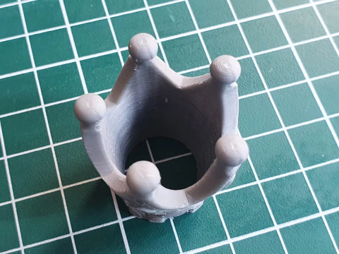 Crown of Insight -- Genshin Impact -- 3D Printable Keychain 3D Print Model