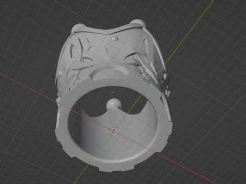 Crown of Insight -- Genshin Impact -- 3D Printable Keychain 3D Print Model