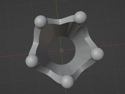 Crown of Insight -- Genshin Impact -- 3D Printable Keychain 3D Print Model