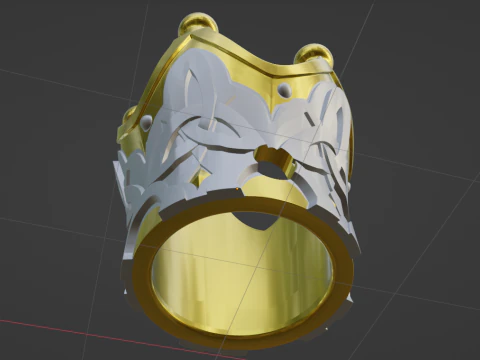 Crown of Insight -- Genshin Impact -- 3D Printable Keychain 3D Print Model