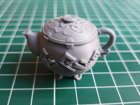 Serenitea Pot -- Genshin Impact -- 3D Printable Keychain 3D Print Model