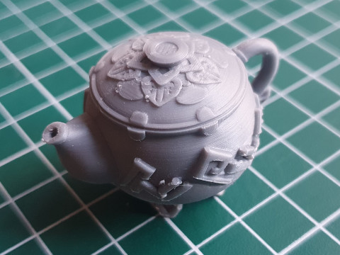 Serenitea Pot -- Genshin Impact -- 3D Printable Keychain 3D Print Model