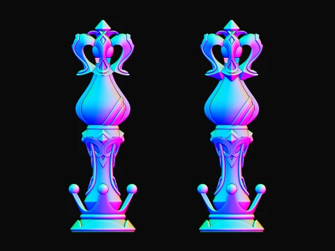 Hydro Gnosis -- Genshin Impact -- Gnosis of Furina -- 3D Printable Cosplay Prop 3D Print Model
