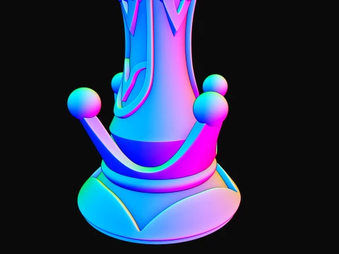 Hydro Gnosis -- Genshin Impact -- Gnosis of Furina -- 3D Printable Cosplay Prop 3D Print Model