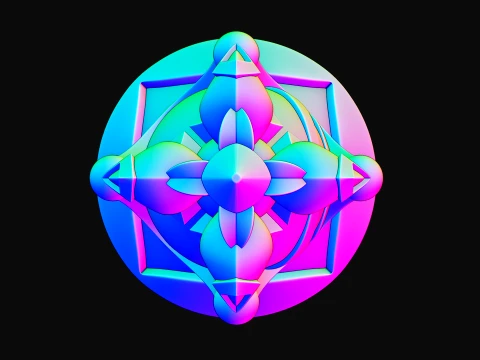 Hydro Gnosis -- Genshin Impact -- Gnosis of Furina -- 3D Printable Cosplay Prop 3D Print Model