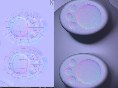 Desenho de personagem Fox Chibi Kawaii Rigged animado Modelo 3D