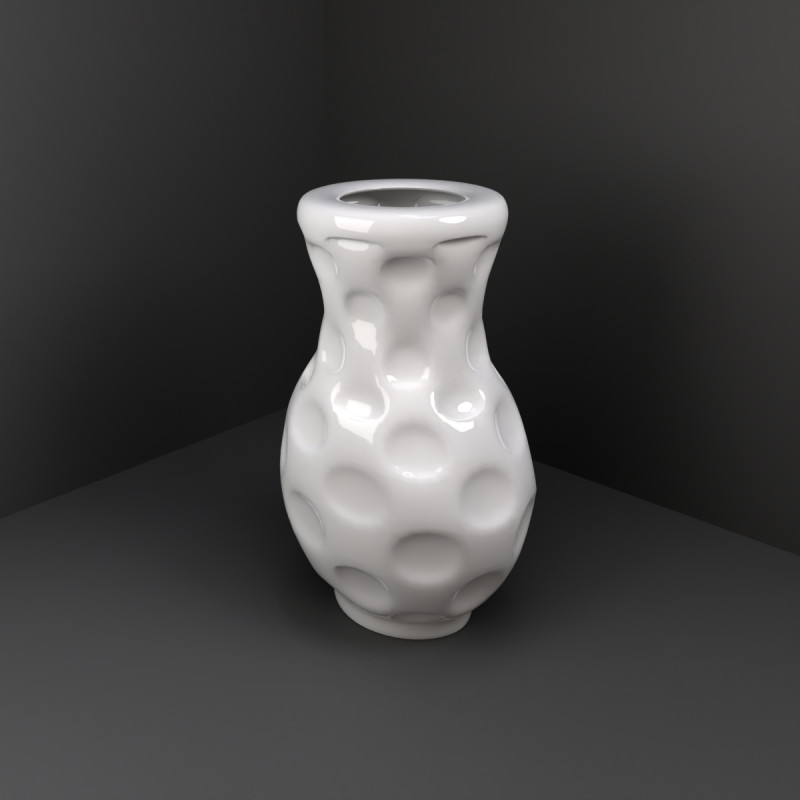 Porcelain vase 3Dモデル .c4d .max .obj .3ds .fbx .stl .blend