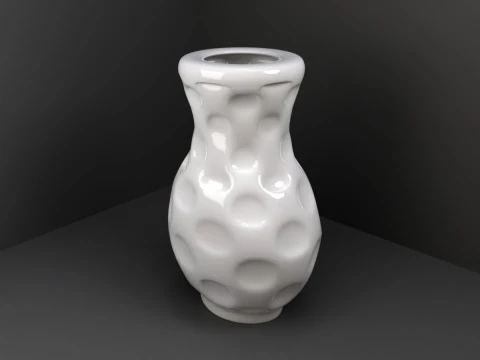 Porcelain vase 3D Model
