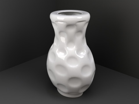 Porcelain vase 3Dモデル