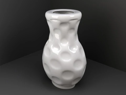 Porcelain vase 3D Model