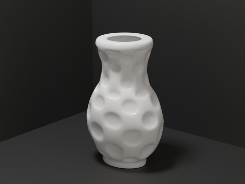 Porcelain vase 3Dモデル
