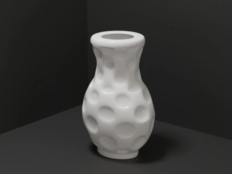 Porcelain vase 3D Model