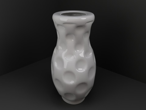 Porcelain vase 3Dモデル
