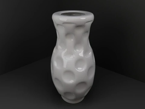 Porcelain vase 3D Model