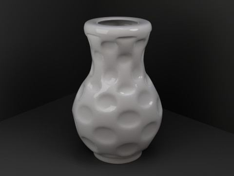 Porcelain vase 3Dモデル