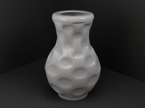 Porcelain vase 3D Model