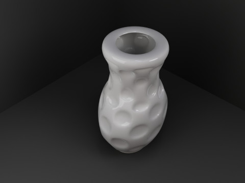 Porcelain vase 3Dモデル