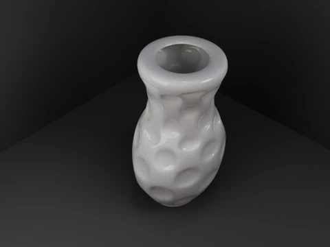 Porcelain vase 3D Model