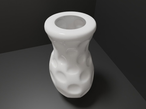 Porcelain vase 3Dモデル