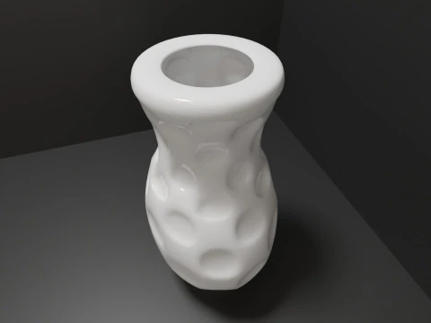 Porcelain vase 3D Model