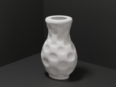 Porcelain vase 3Dモデル