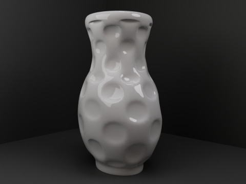 Porcelain vase 3Dモデル