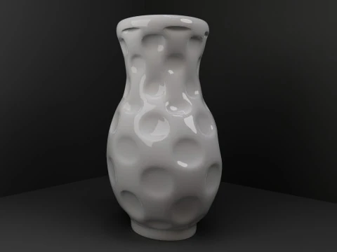 Porcelain vase 3D Model