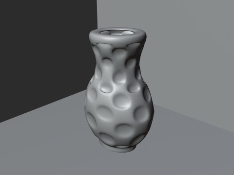 Porcelain vase 3Dモデル