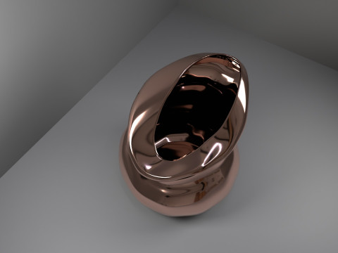 Copper vase 3Dモデル
