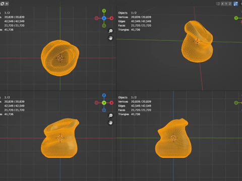Copper vase 3D Model