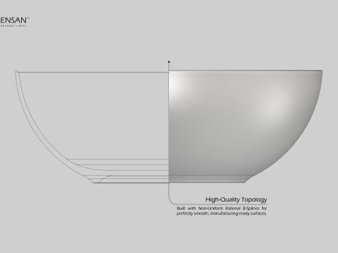 Porcelain Bowl Set 3D Принт Модель