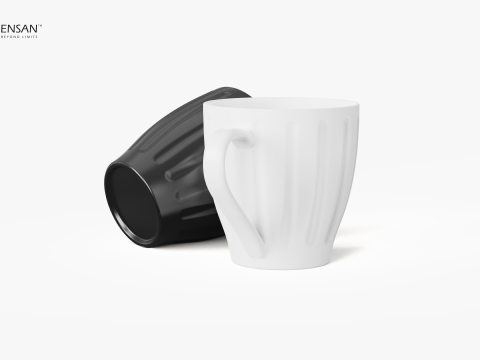 Porcelain Mug 3D Print Model