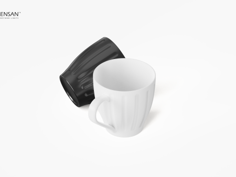 Porcelain Mug 3D Print Model