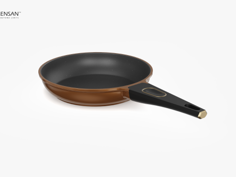 Granite Fry Pan 3D Model